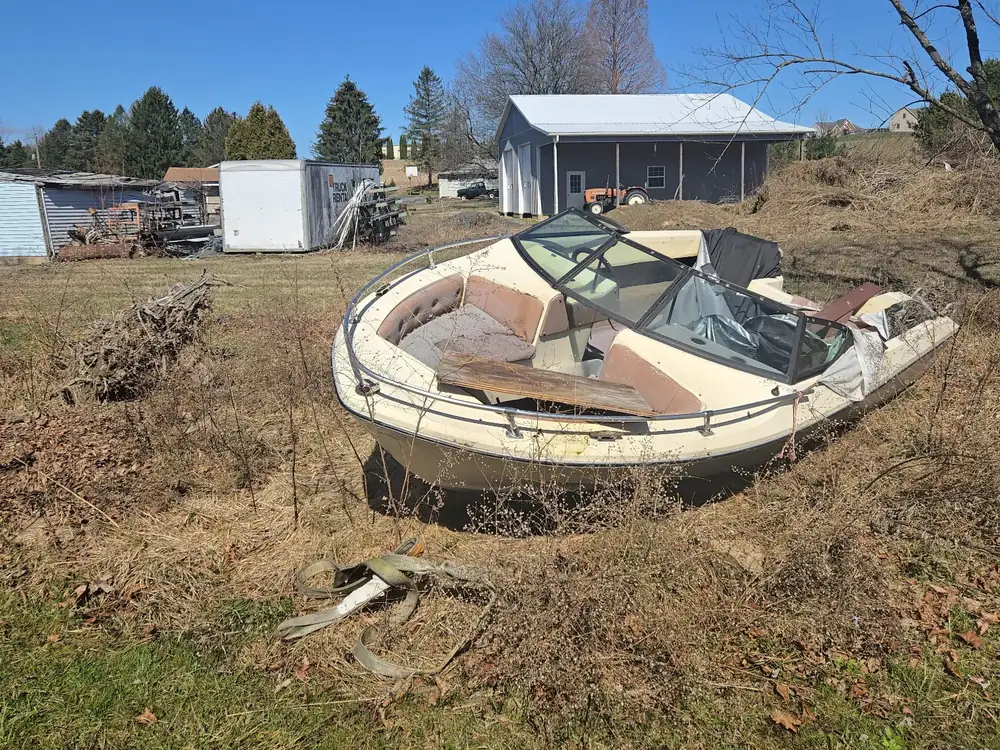 Boat Removal cleanup and hauling